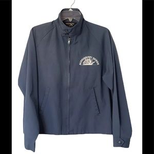 Vintage RARE Mississippi Queen Steamboat SportsMaster Size M Full Zip Jacket